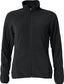 Basic Micro Fleece Jacket ladies Black - Suomen Brodeeraus