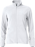 Basic Micro Fleece Jacket ladies White - Suomen Brodeeraus