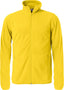 Basic Micro Fleece Jacket Yellow - Suomen Brodeeraus