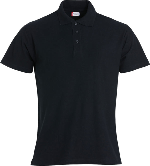 Basic Polo Black - Suomen Brodeeraus