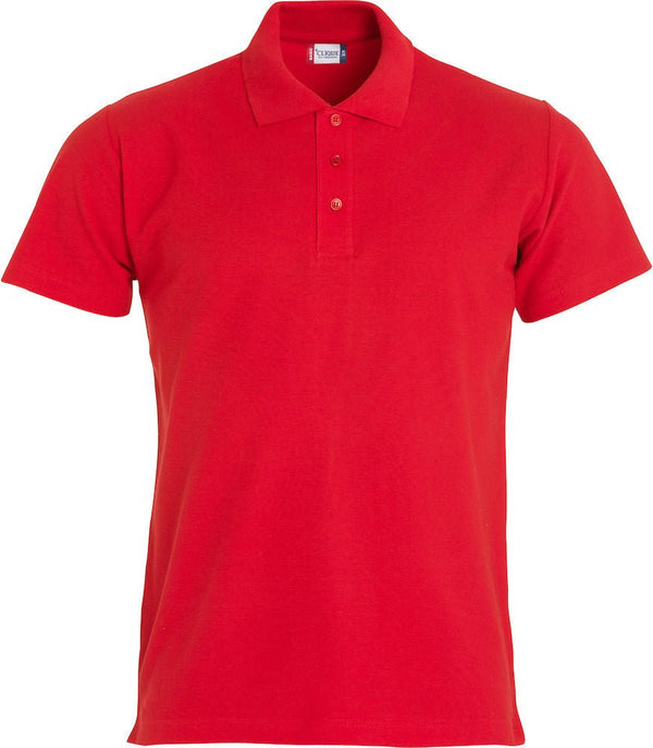 Basic Polo Red - Suomen Brodeeraus