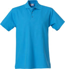Basic Polo Turquoise - Suomen Brodeeraus