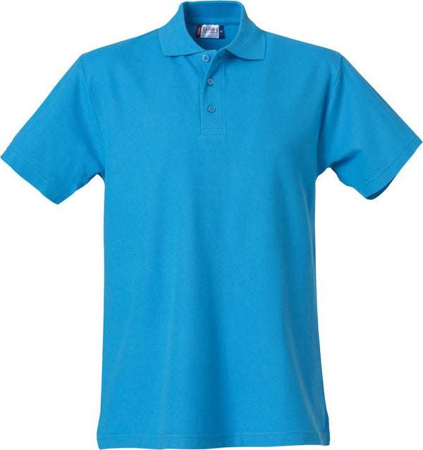 Basic Polo Turquoise - Suomen Brodeeraus