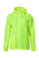 Basic Rain Jacket Vis yellow M - Suomen Brodeeraus