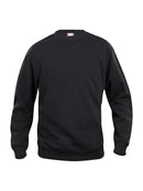 BASIC ROUNDNECK BLACK - Suomen Brodeeraus