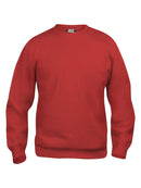BASIC ROUNDNECK RED - Suomen Brodeeraus