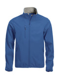 Basic Softshell jacket Royalblue - Suomen Brodeeraus