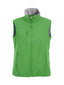 Basic Softshell vest ladies Apple green - Suomen Brodeeraus