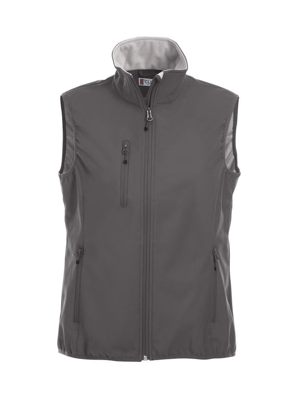 Basic Softshell vest ladies Pistol - Suomen Brodeeraus