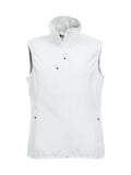 Basic Softshell vest ladies White - Suomen Brodeeraus