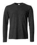 Basic-T L/S Black - Suomen Brodeeraus