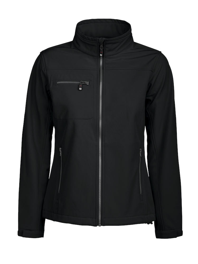 BAYSWATER LADY SOTSHELL JACKET Black - Suomen Brodeeraus