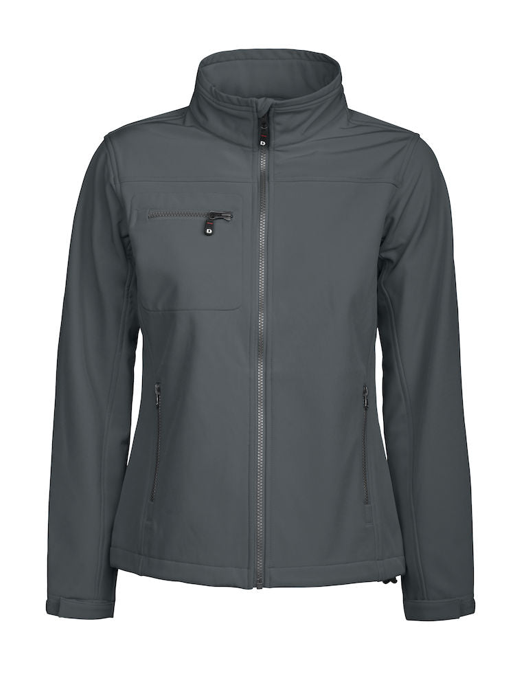 BAYSWATER LADY SOTSHELL JACKET Grey - Suomen Brodeeraus