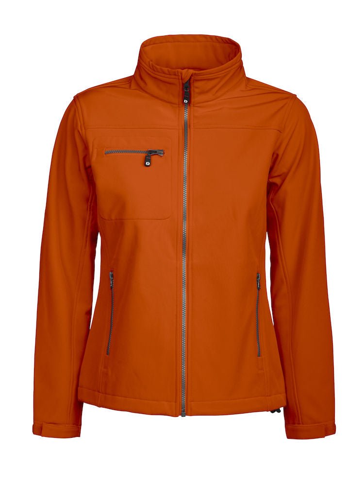 BAYSWATER LADY SOTSHELL JACKET Orange - Suomen Brodeeraus