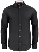 Belfair Oxford Shirt Men´s Black - Suomen Brodeeraus