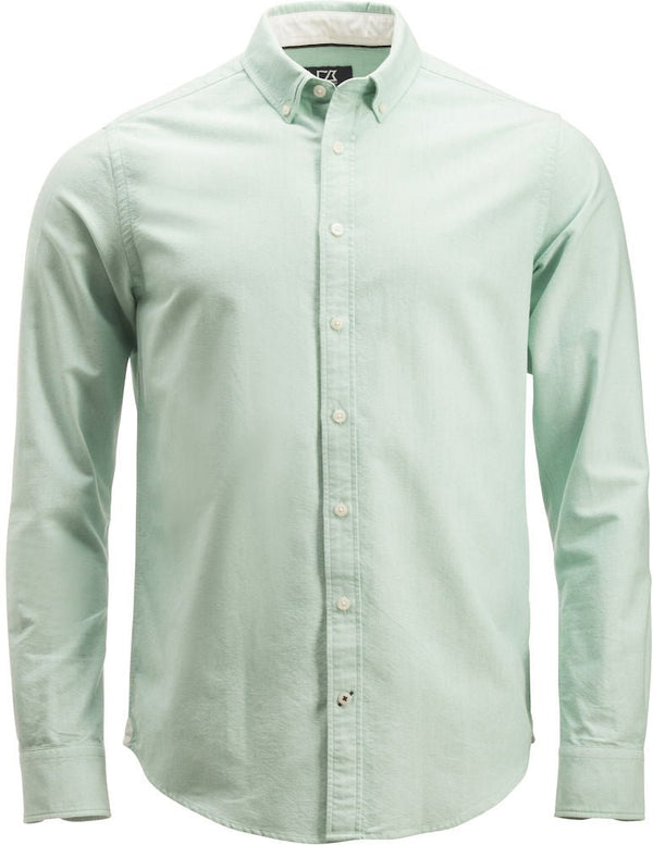 Belfair Oxford Shirt Men´s Green - Suomen Brodeeraus