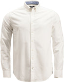 Belfair Oxford Shirt Men´s White - Suomen Brodeeraus