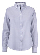 Belfair Oxford Shirt Women's Fr.blue/wht - Suomen Brodeeraus