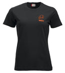 BREAK NEW CLASSIC-T Naisten Musta - Suomen Brodeeraus