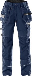 Caprihousut 2124 CYD Navy - Suomen Brodeeraus