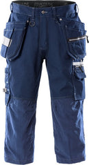 Caprihousut 2124 CYD Navy - Suomen Brodeeraus