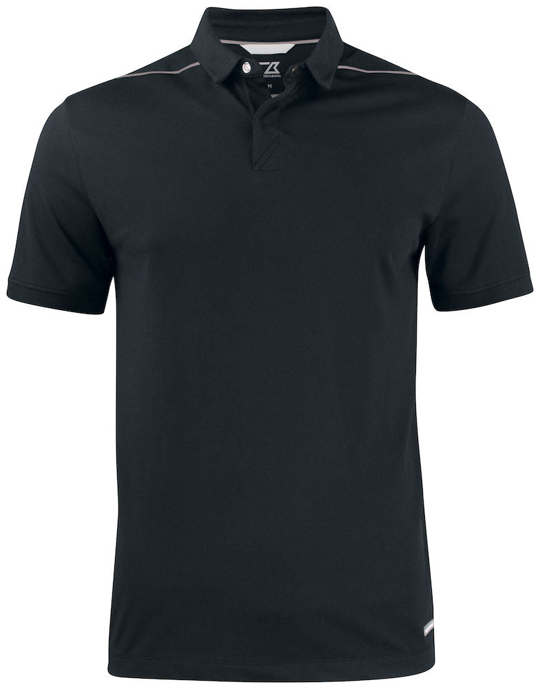 CB Advantage Performance Polo Black - Suomen Brodeeraus