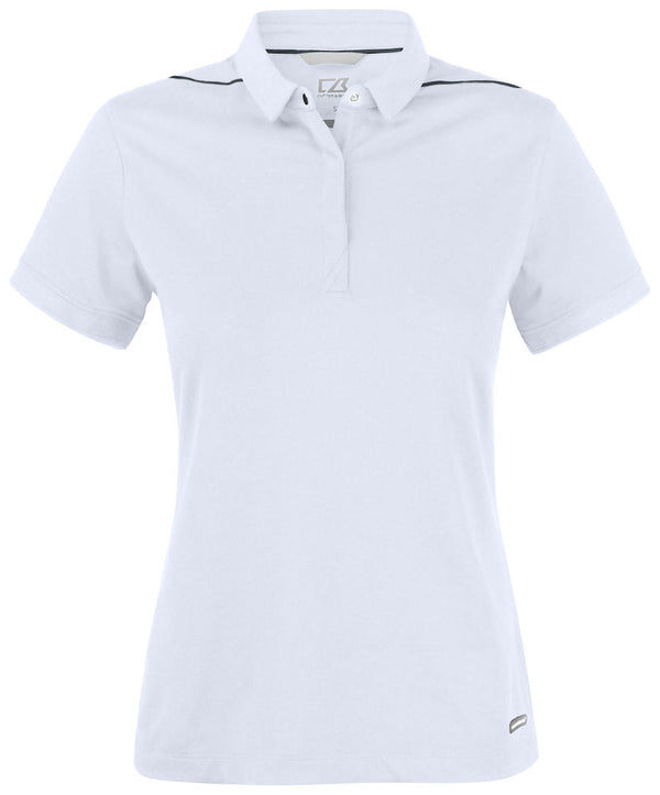 CB Advantage Performance Polo Ladies White - Suomen Brodeeraus