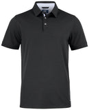 CB Advantage Premium Polo Black - Suomen Brodeeraus