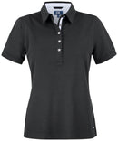 CB Advantage Premium Polo ladies Black - Suomen Brodeeraus