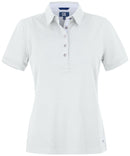 CB Advantage Premium Polo ladies White - Suomen Brodeeraus