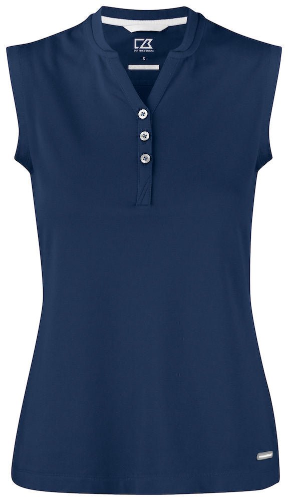 CB Advantage Sleeveless Ladies Dark Navy - Suomen Brodeeraus