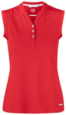 CB Advantage Sleeveless Ladies Red - Suomen Brodeeraus