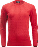 CB Blakely Knitted Sweater Women Red - Suomen Brodeeraus