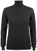 CB Blakely Rollerneck ladies Black - Suomen Brodeeraus