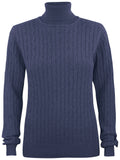 CB Blakely Rollerneck ladies Navy mel - Suomen Brodeeraus