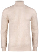 CB Blakely Rollerneck Sand Melange - Suomen Brodeeraus
