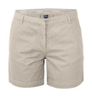 CB Bridgeport Shorts ladies Beige - Suomen Brodeeraus