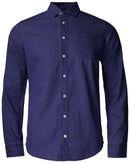 CB Ellensburg Denim shirt Drk indigo - Suomen Brodeeraus