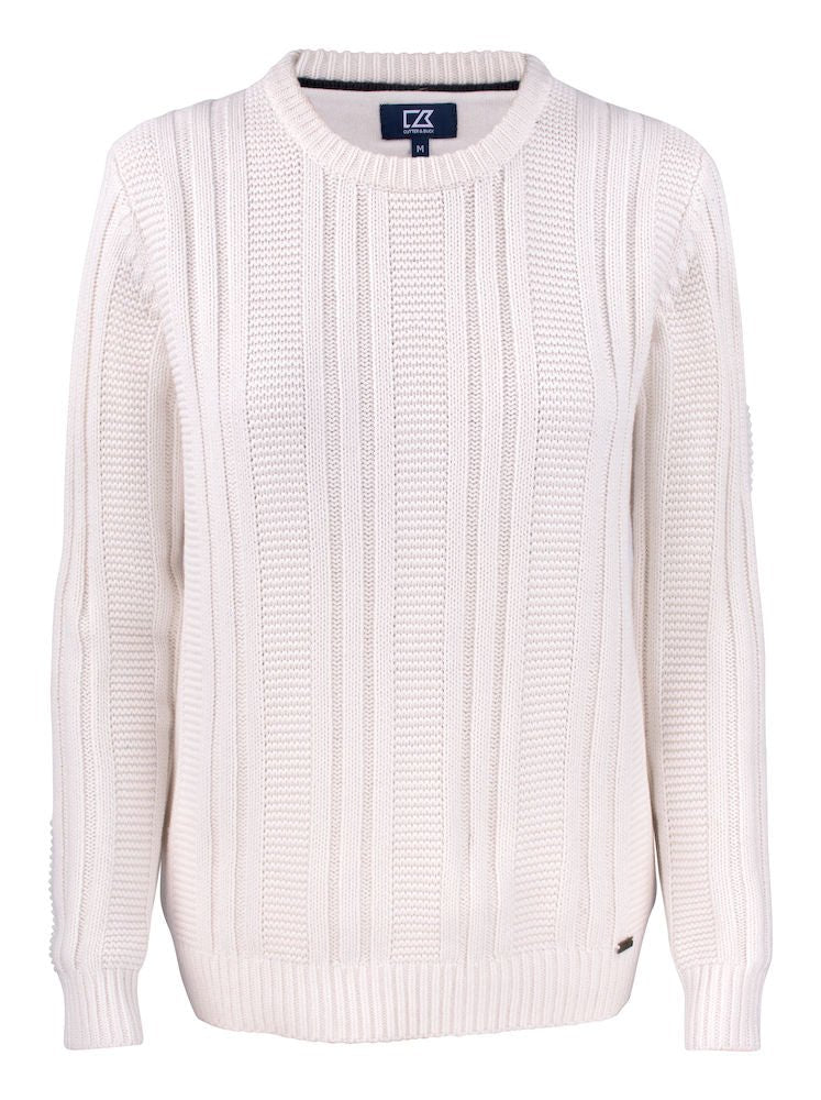 CB Elliot Bay Sweater Ladies Offwhite - Suomen Brodeeraus