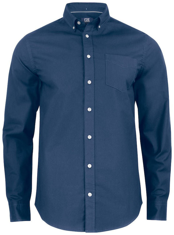 CB Hansville Shirt Men´s Blue Oxford - Suomen Brodeeraus