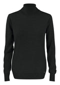 CB Kennewick Turtleneck ladies Black - Suomen Brodeeraus