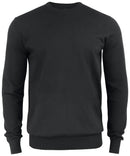 CB Oakville Crewneck Men Black - Suomen Brodeeraus