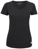 CB Pacific City Tee women Black - Suomen Brodeeraus