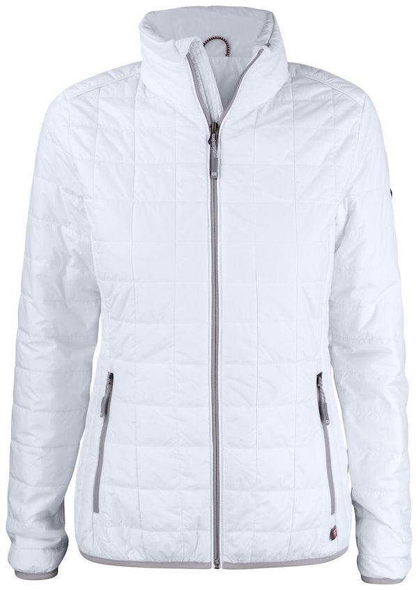 CB Rainier Jacket women White - Suomen Brodeeraus