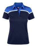 CB Seabeck Polo Ladies Navy/royal - Suomen Brodeeraus