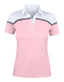 CB Seabeck Polo Ladies Pink/white - Suomen Brodeeraus