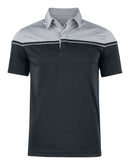 CB Seabeck Polo Men`s Black/grey - Suomen Brodeeraus