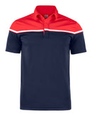 CB Seabeck Polo Men`s Navy/red - Suomen Brodeeraus