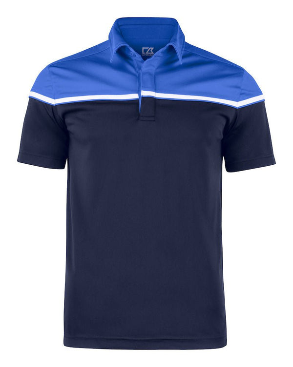 CB Seabeck Polo Men`s Navy/royal - Suomen Brodeeraus