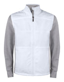 CB Stealth Jacket Men White - Suomen Brodeeraus